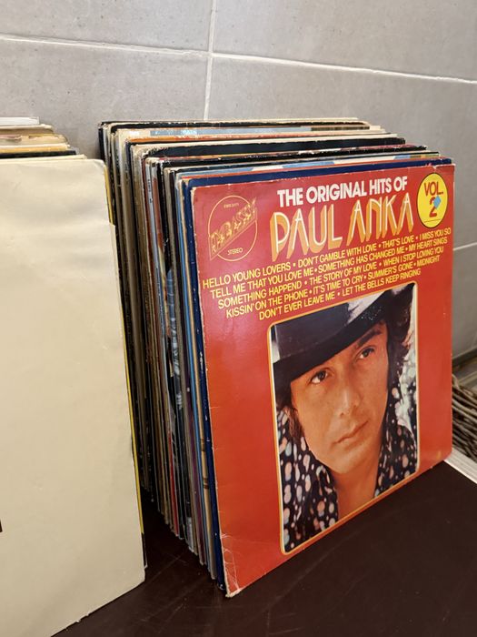 Colectie 105 discuri vinil vinyl nu cd lot