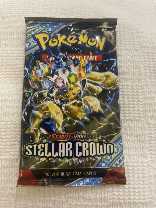 2 пакета pokemon booster packs