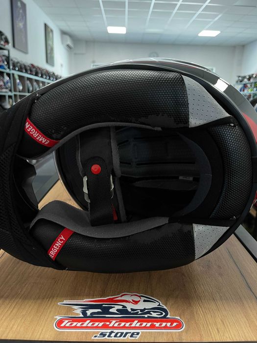 Мото Каска за мотор HJC RPHA-11 PLUS Red/Black 2 визьора ,XL 60-61