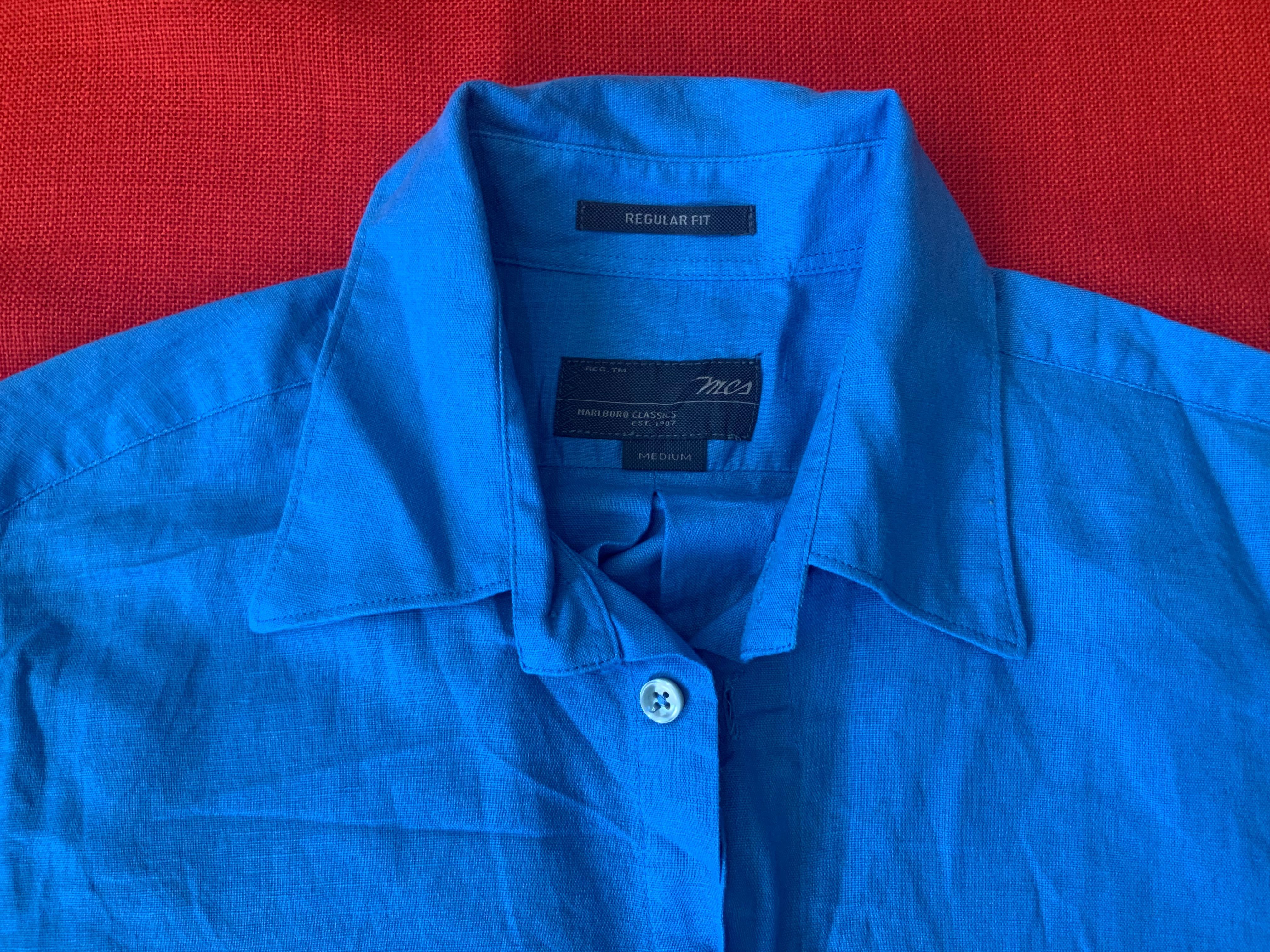 Marlborro clasics-оригинална риза 48 м,лен