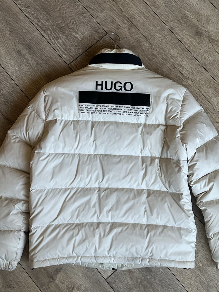 HUGO Hugo Boss : Зимно яке с пух размер Л / Оригинал