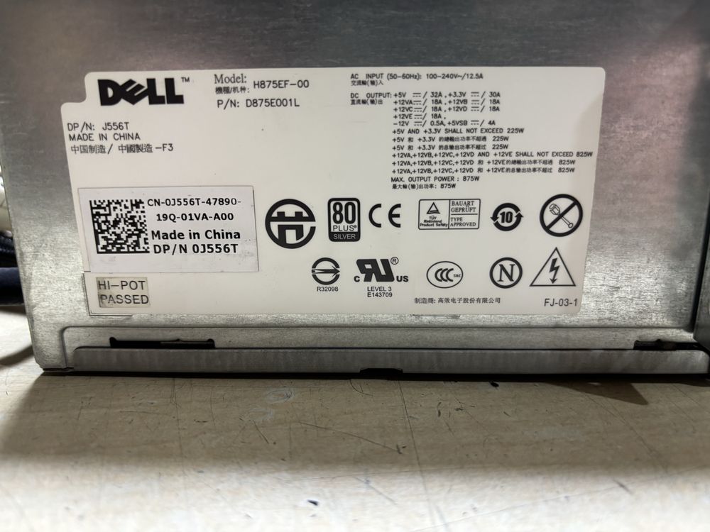 Sursa Pc Dell 850w