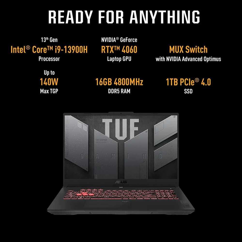 Asus TUF gaming F17 fx707