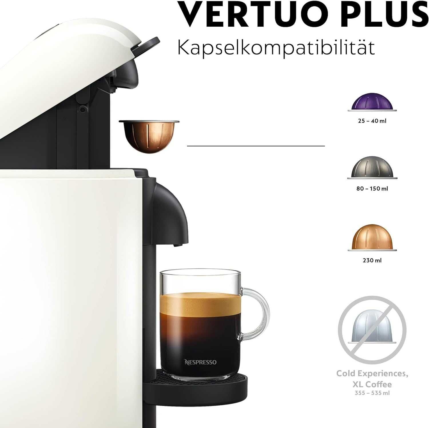 Капсульная кофемашина KRUPS Nespresso Vertuo Plus! Новая в коробке!