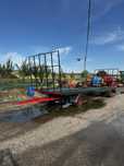 Trailer baloti , platforma 8 x 2,5 m