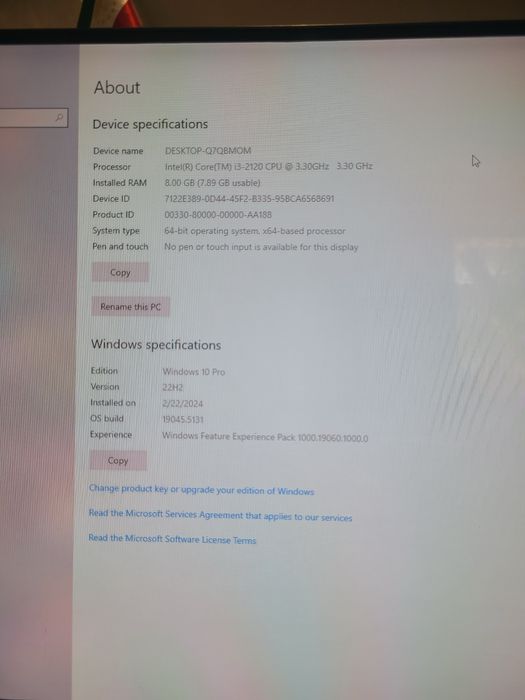 Ofisniy kompyuter protsesor