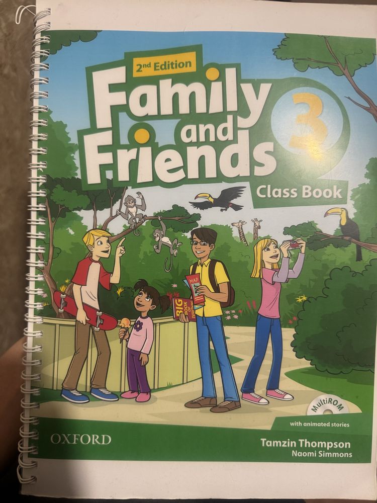 Продам учебник по английскому Family and Friend 3