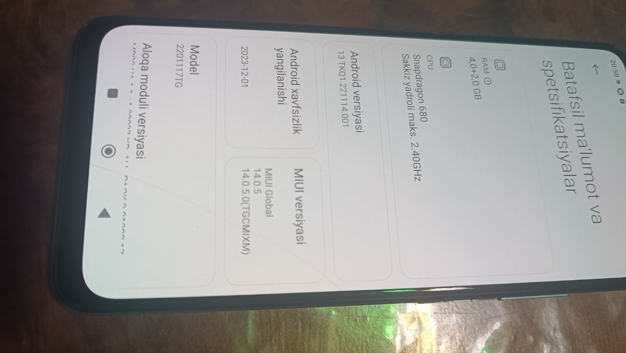 Redmi Note 11 4+2gb 128gb