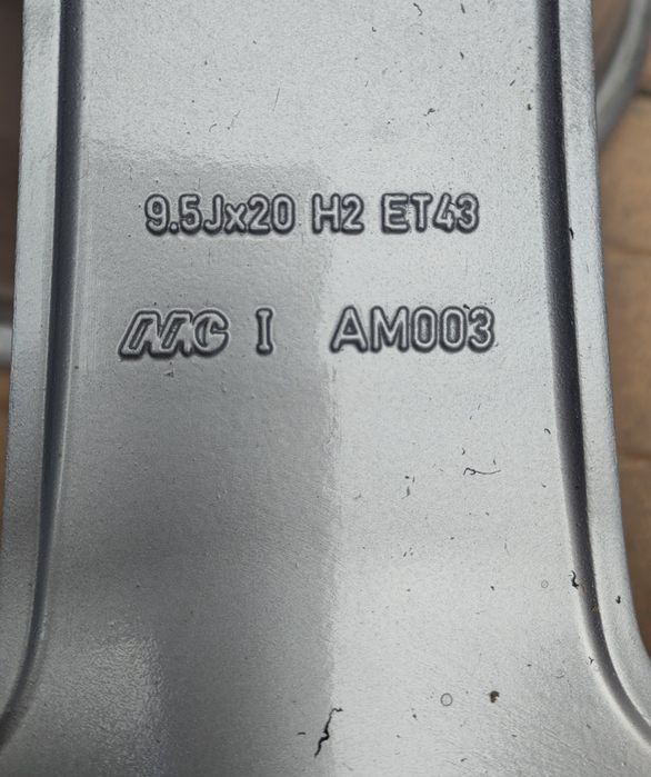 AMG 20 цола джанти спорт пакет