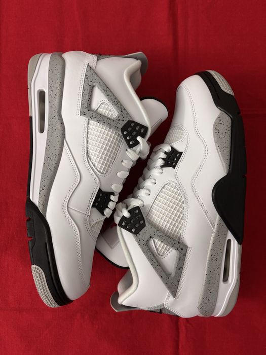Jordan 4 White Cement marime 46 noi