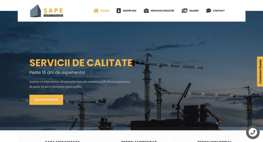 Creare Site ieftin, website la comanda, creare magazine online