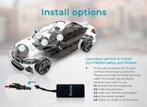 SALIND GPS 4g Auto/Moto/Utilaje, conexiune la bat, REDUS de la 325 RON