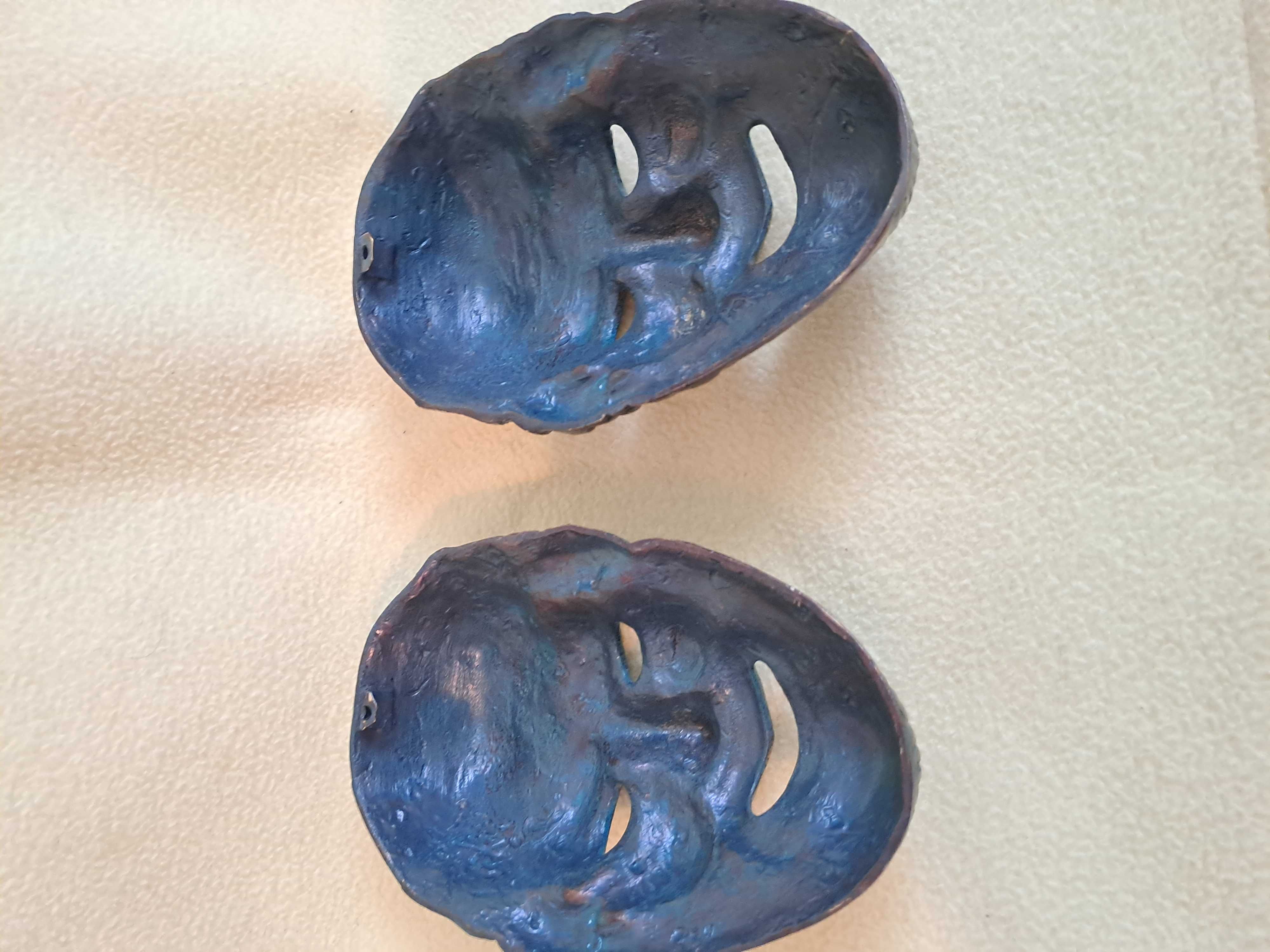 masca bronz tragedia grecia antica
