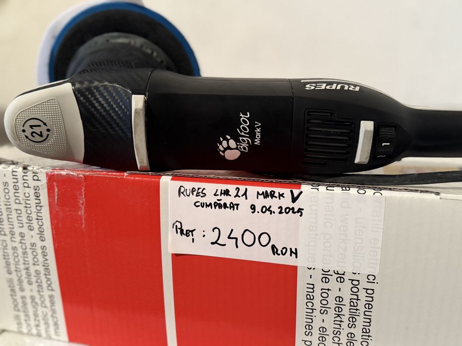 Aparate Polish Rupes diferite dimensiuni + paduri Rupes