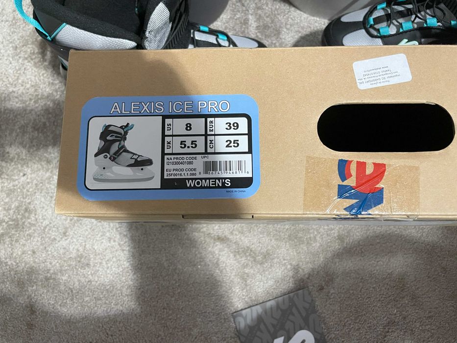 Patine gheata K2 Alexis ICE Pro, pentru femei, marime 39