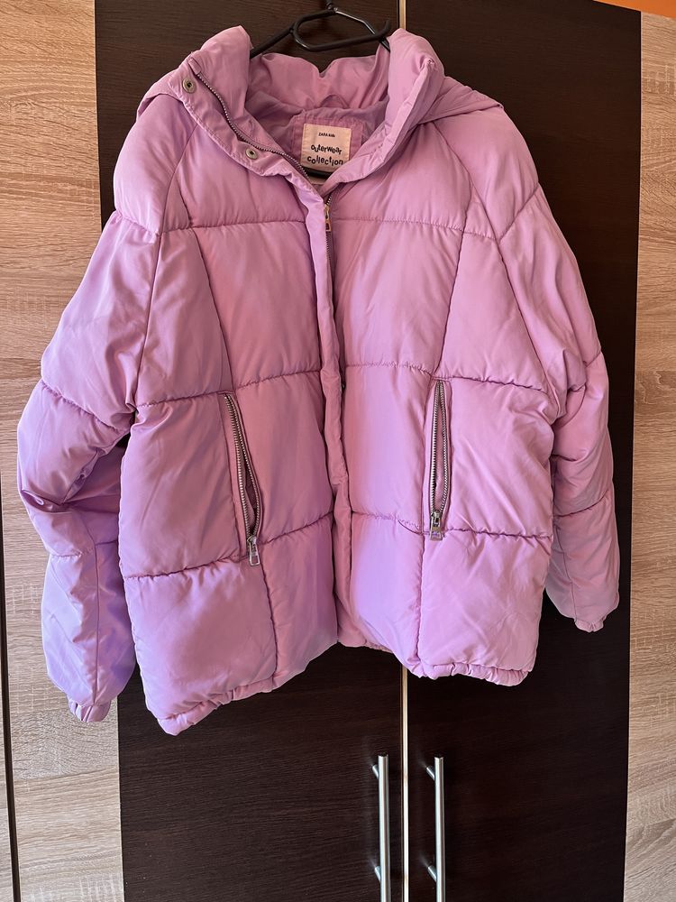 Geaca Zara S/M de iarna puffer femei