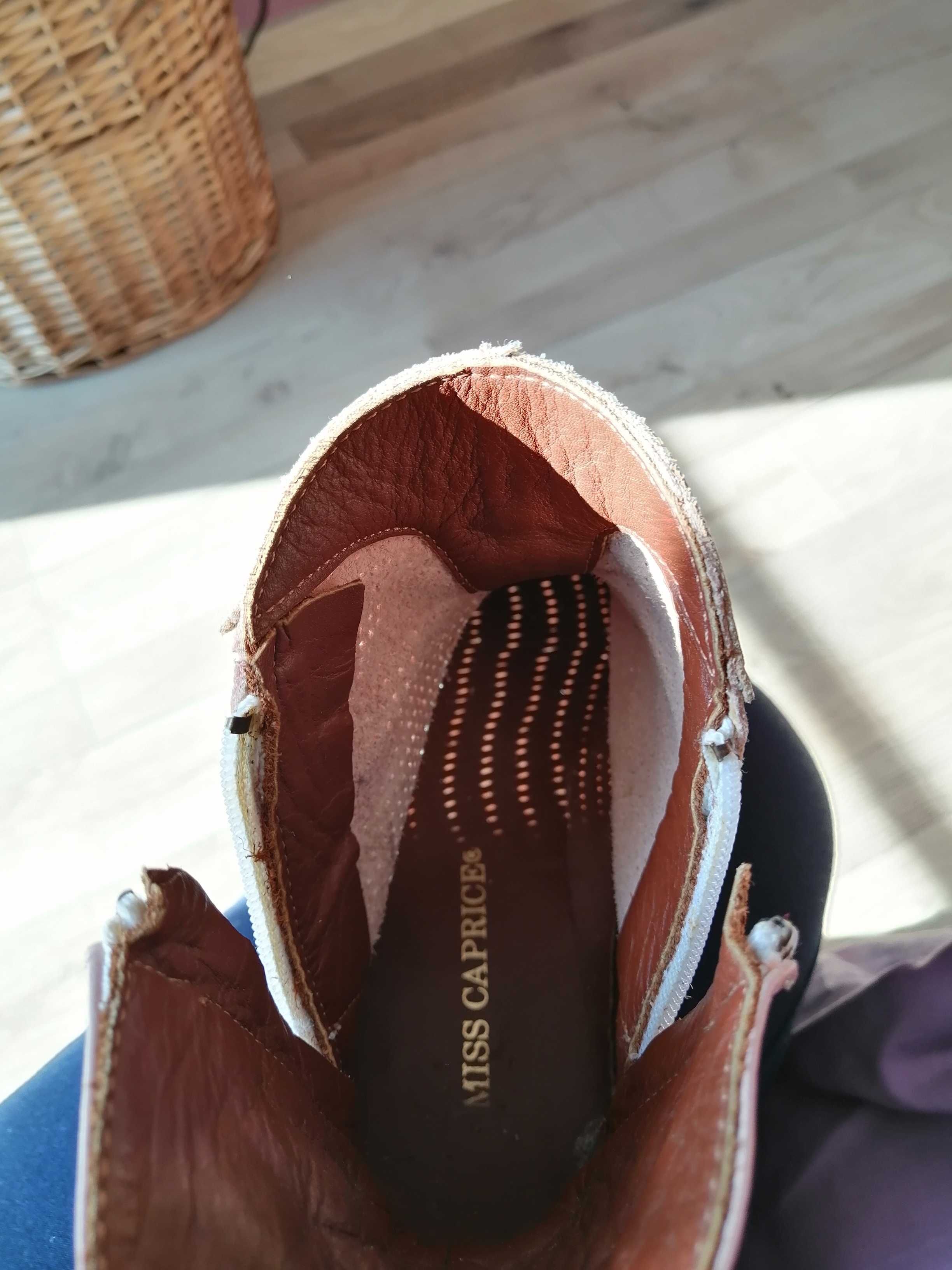 НАМАЛЕНИ дамски обувки Мис Каприз от естествена кожа