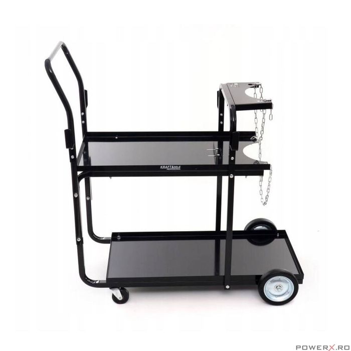 Carucior, suport pentru aparat de sudura, sarcina maxima 70 kg, Kraft