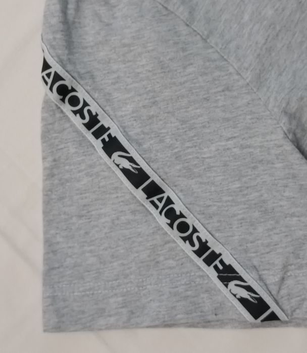 Lacoste Repeat Logo Shirt оригинална тениска XL памучна фланелка