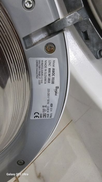 Пералня Whirlpool 7 кг, A++