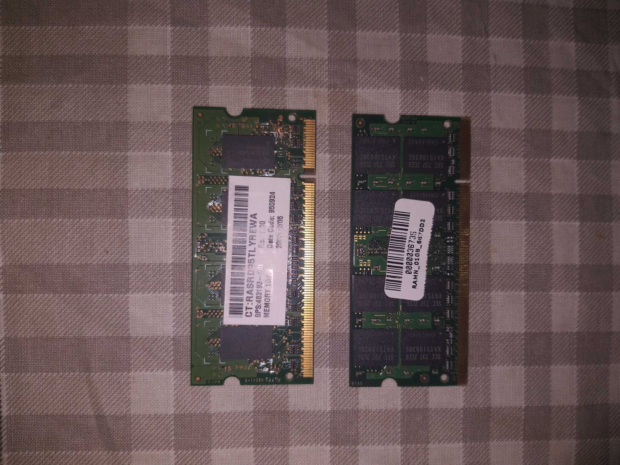 DDR 2 за лаптоп 1 gb