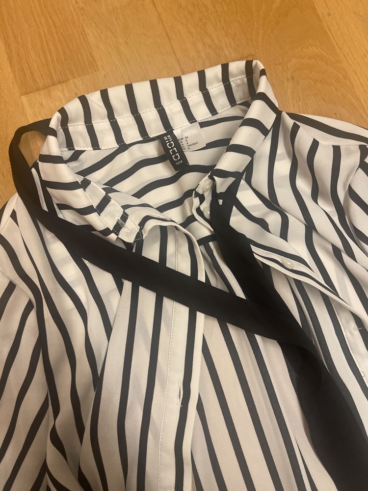 Риза с панделка - H&M