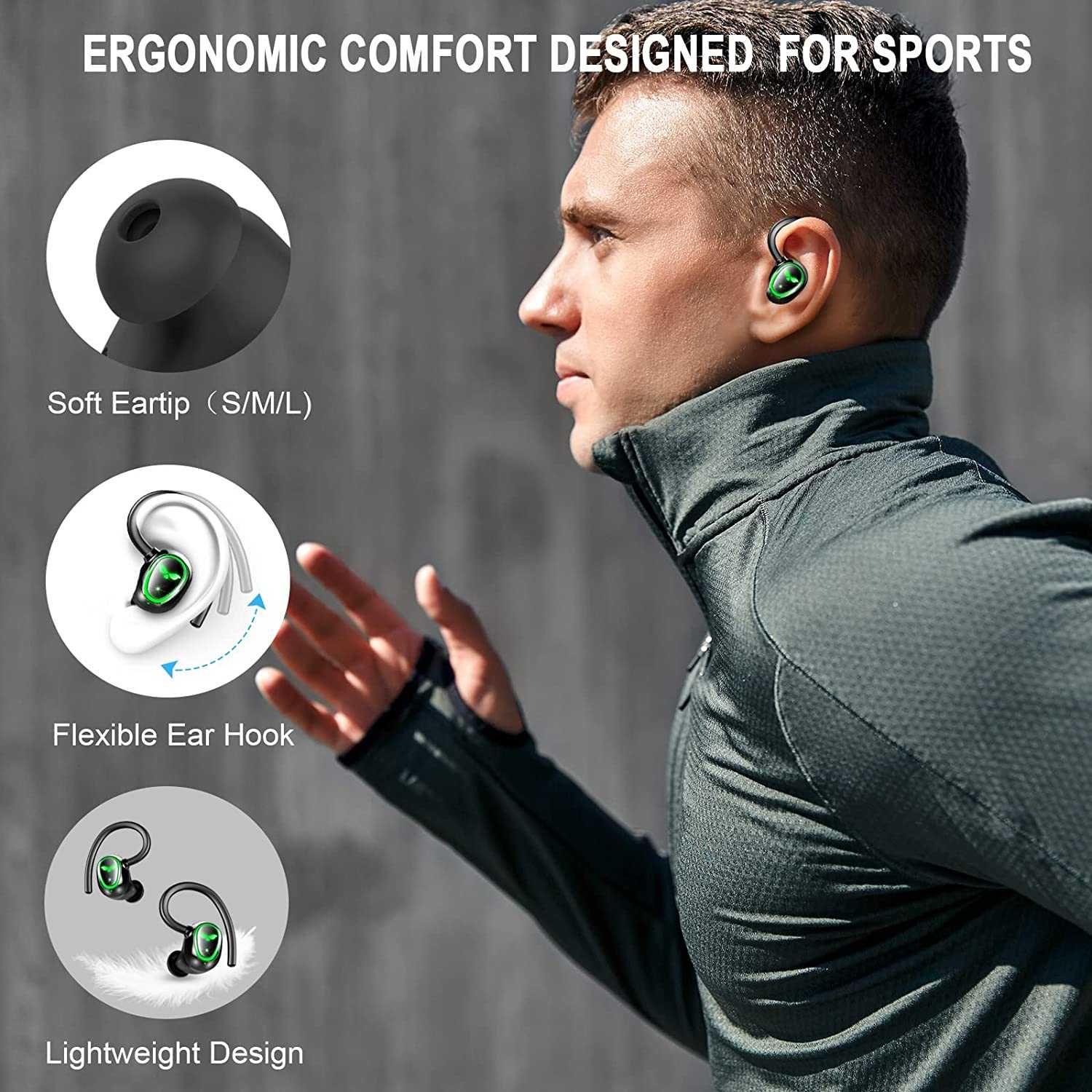 Безжични слушалки/Bluetooth Wireless Ear Buds IP7X