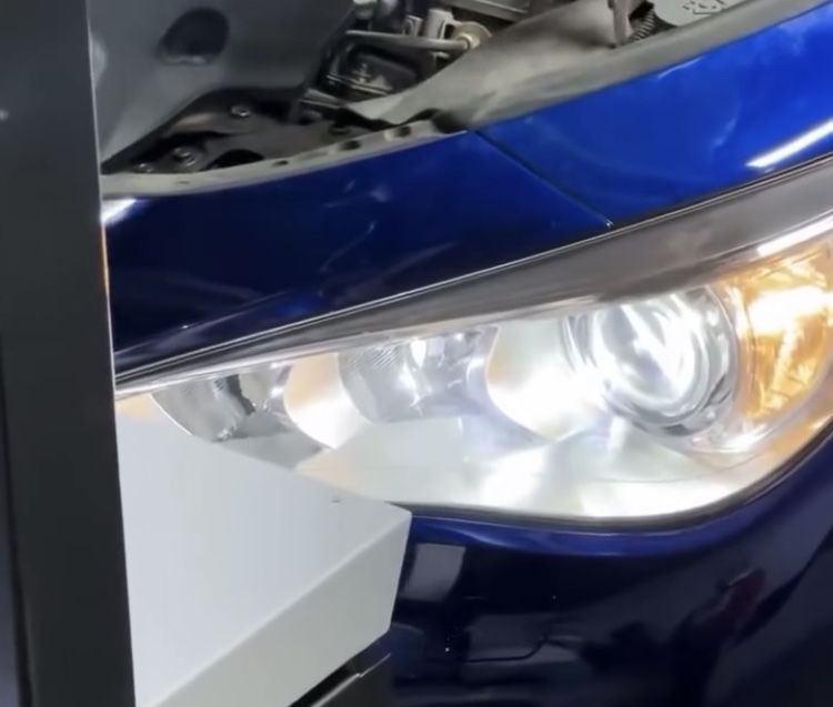 Установка Би лэд Линзы Bi led