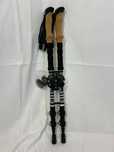 Bete schi ski telescopice tura trekking Skin Fox carbon 105-135cm