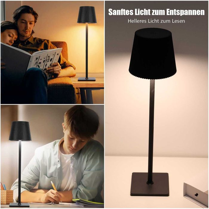 Veioza Lampă noptiera LED Lampă de masă LED wireless