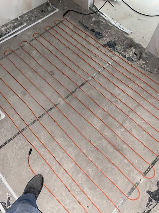 Тёплый пол електрически