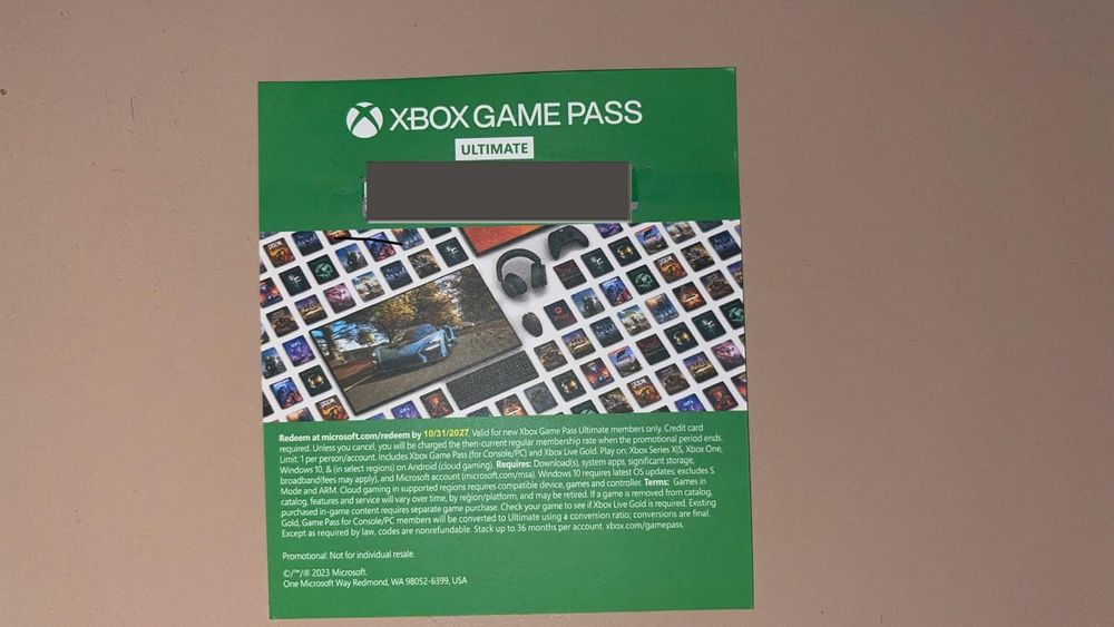 Cod gamepass xbox