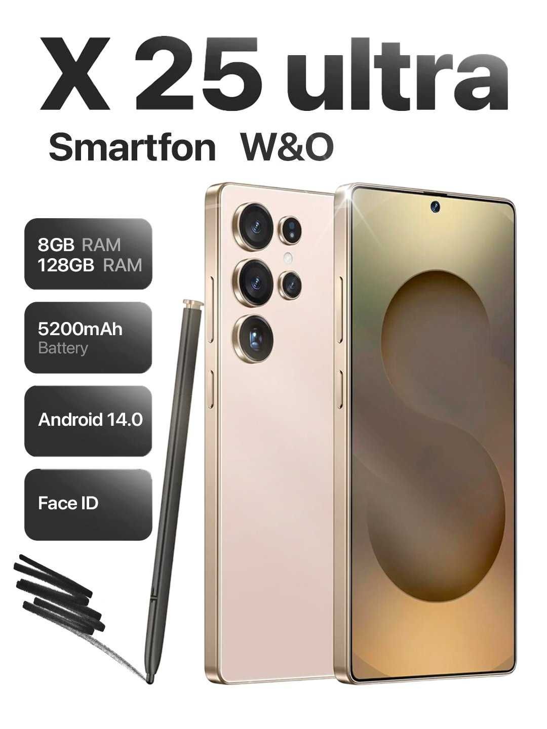 Смартфон W&O X25 Ultra 8/128