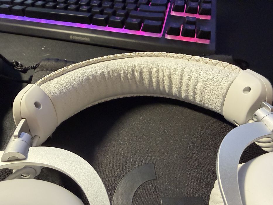 Căști gaming Logitech - Pro X 2 Lightspeed, wireless, albe