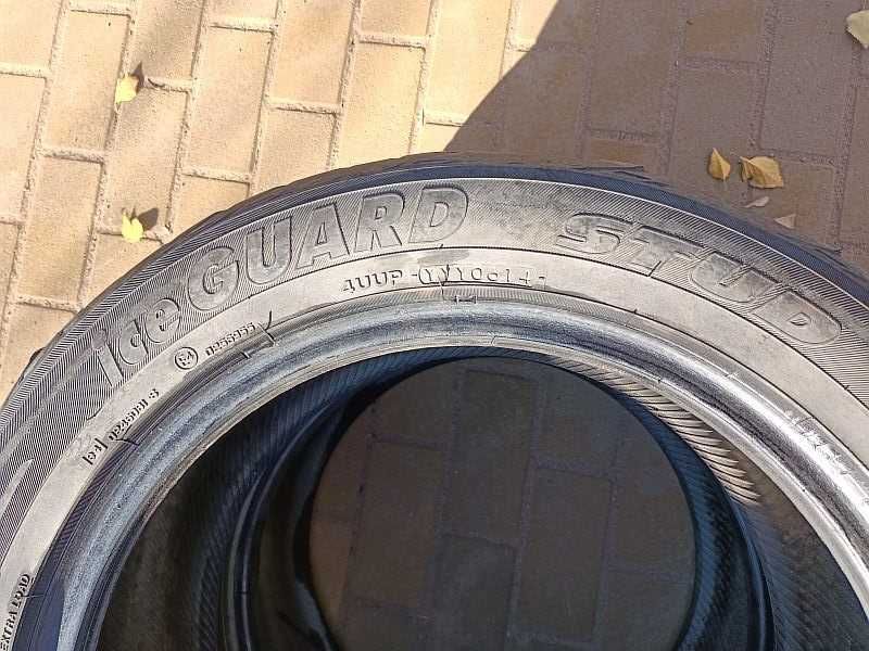 Шины 225/55 R17 - "Yokohama Ice Guard Stud" (Филиппины), зимние.