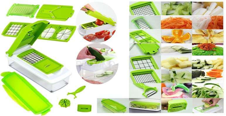 Многофункционално , професионално кухненско ренде Nicer Dicer Plus