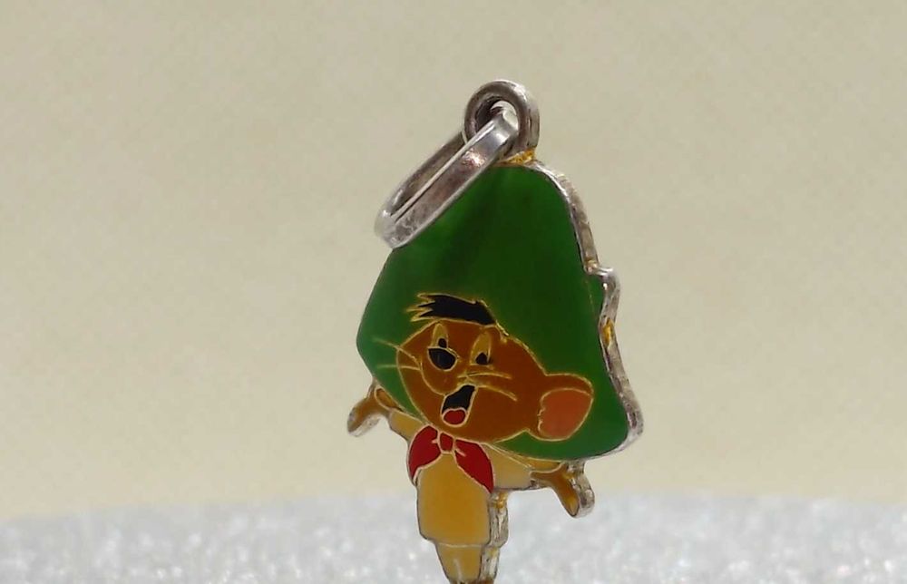 Pandantiv speedy gonzales – warner bros, argint 800, email