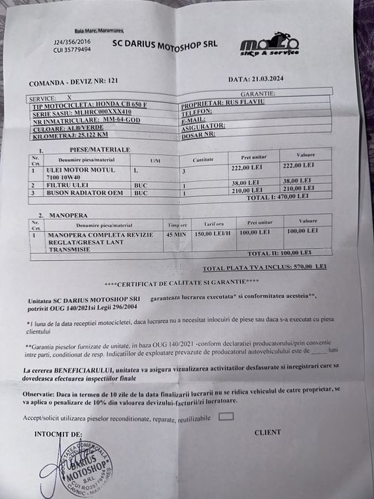 Honda CB650F 2016 ABS