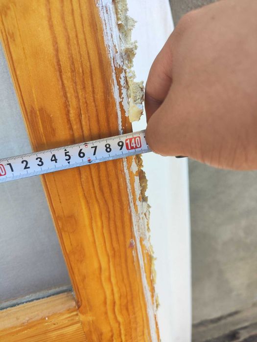 Окно деревяное б/у 140х160 см