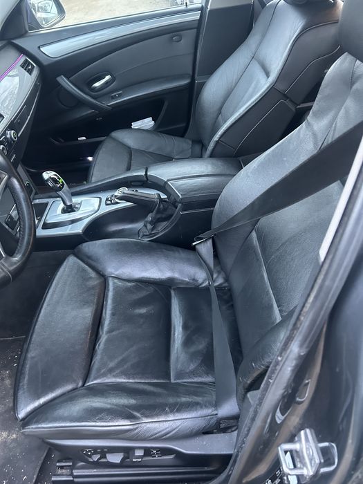 Interior piele electric BMW E61 volan stânga