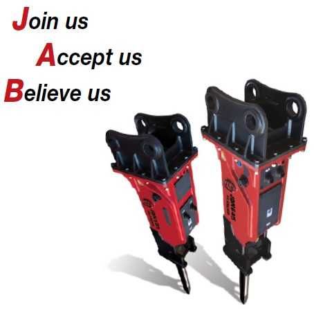 Picon JAB Ciocan hidraulic excavator buldoexcavator