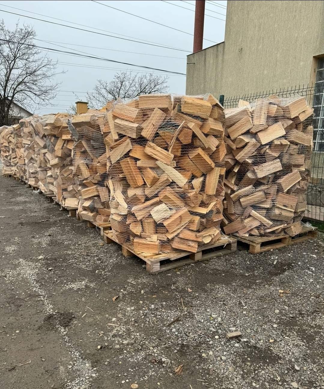 Lemn la palet de fag livrat la domiciliu