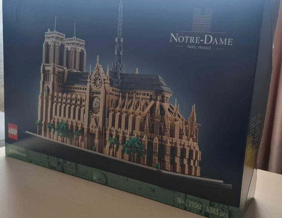 LEGO Architecture: Notre-Dame de Paris 21061, nou, sigilat