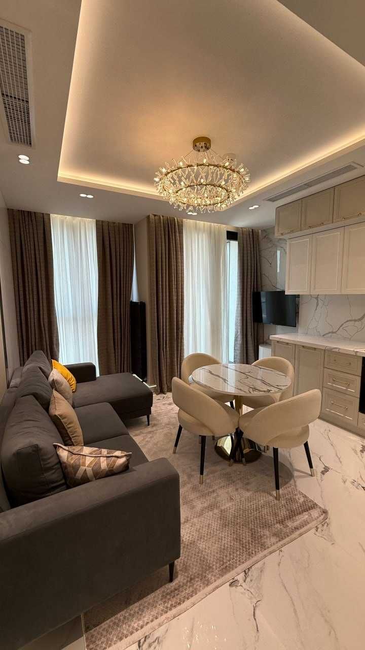 АРЕНДА 2ком квартира ЖК "Nest one" 12-этаж 40м2 Вид на Конгрксс-центр