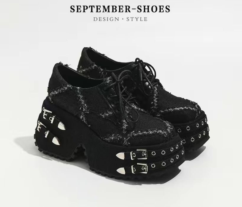 Стильные платформенные туфли September Shoes — дерзкий дизайн для ярко