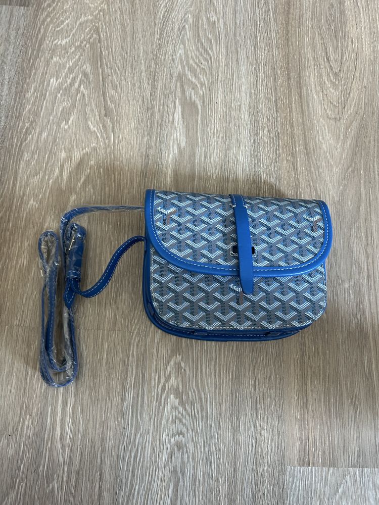 Мьжка crossbody чанта - Damier Graphite стил
