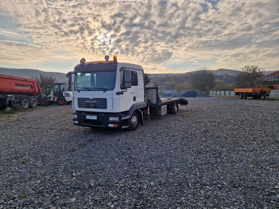 Platforma cu macara, MAN