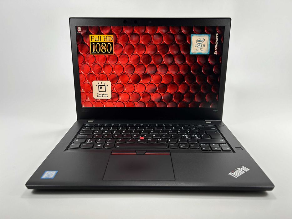 Laptop Lenovo T490 Intel i5 14 inch FullHD Slim business Garantie 1 an