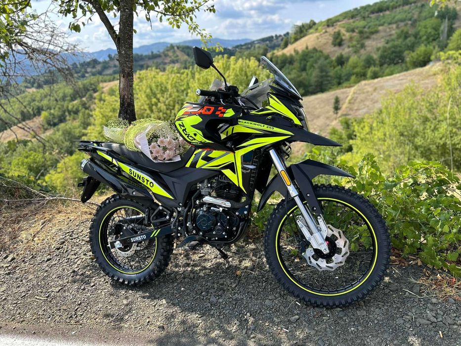 Кросов мотор/ ендуро BlackWolf 250 с документи