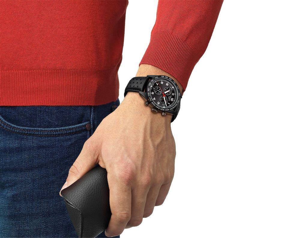 Оригинальные Tissot PRS 516 новые часы с хронографом Швейцария.